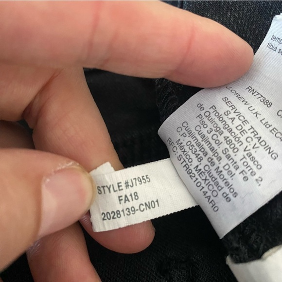 Madewell Black Skinny Overalls in Lunar Wash Size XXS - Picture 6 of 11